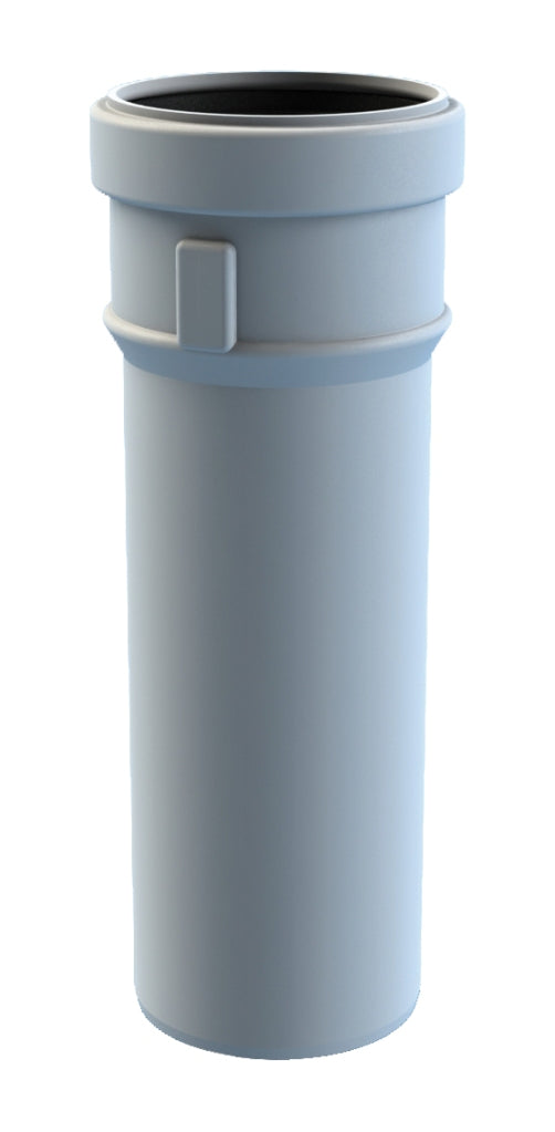 Burgerhout Safe-PP rookgasafvoer pijp 80° 500mm 400453975 kopen? | CVketel.nl