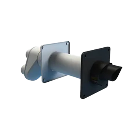 Burgerhout EasySafe PP muurdoorvoer 80/125mm met broekstuk 80/80mm | CVketel.nl