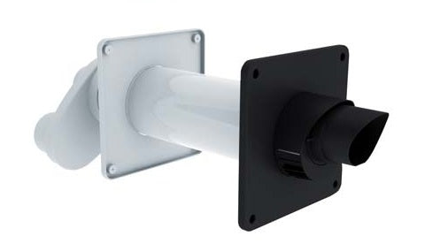 Burgerhout Safe-PP Muurdoorvoer PP 80/125 met broekstuk 80-80 | CVketel.nl