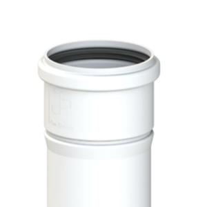 CoxDENS® rookgaspijp / afvoerpijp 100 L=1000mm