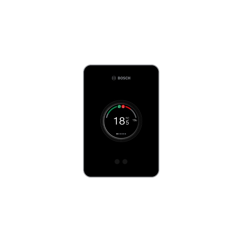 Nefit Bosch Easycontrol zwart thermostaat |  CVketel.nl 